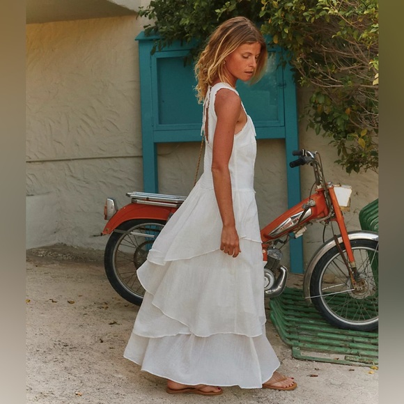 Free People Dresses & Skirts - Free People In My Dreams Midi Gauze cotton dress